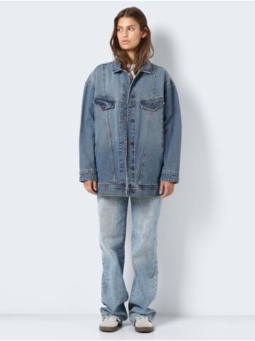 Noisy may Oversized Jeans Jacke Hemd Design Denim Jacket NMCASIE in Blau