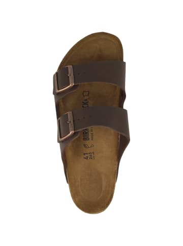 Birkenstock Sandale Arizona Birko-Flor schmal in braun