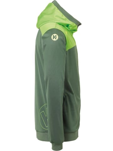 Kempa Trainingsjacke "Emotion 2.0 Kapuzenjacke" in Grün