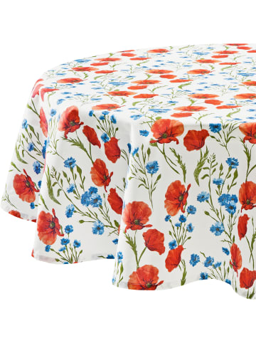 REDBEST Baumwolle Tischdecke in Mohnblume