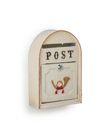 relaxdays Briefkasten in Beige