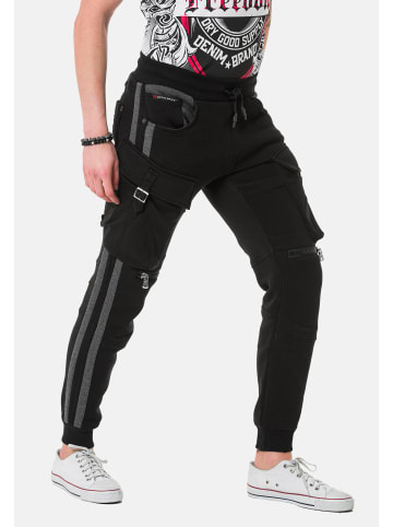 Cipo & Baxx JOGGING PANTS in BLACK