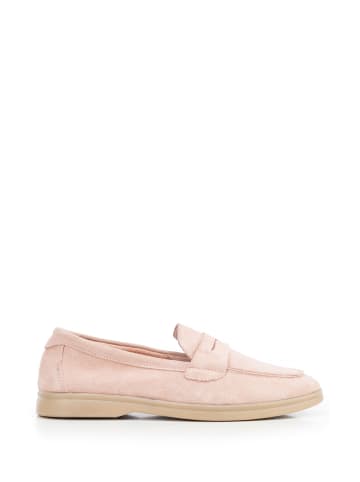 Wittchen Klassische Damenschuhe Mokassins Aus Wildleder in Pink