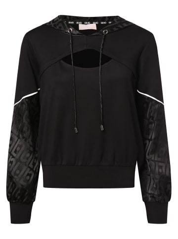 Liu Jo Kapuzenpullover in schwarz