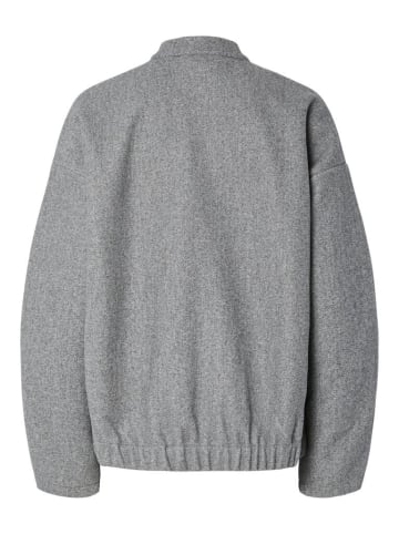 Pieces Jacke in Light Grey Melange