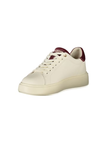 BLAUER USA Weiße Polyurethan-Sneaker