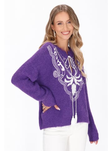 IZIA Sweater in violet