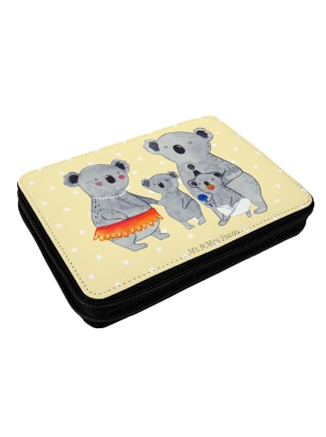 Mr. & Mrs. Panda Etui Koala Familie ohne Spruch in Gelb Pastell