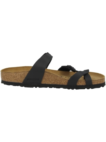 Birkenstock Pantolette Mayari Birko-Flor normal in schwarz