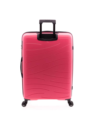 Gladiator 1700 4 Rollen Trolley 74 cm mit Dehnfalte pink