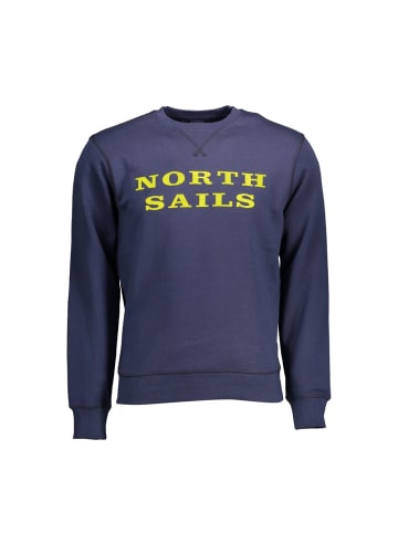 North Sails Blaues Baumwoll-Sweatshirt