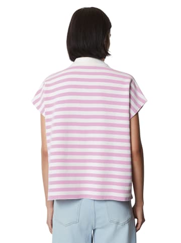 Marc O'Polo DENIM Poloshirt oversize in multi/chilled violet