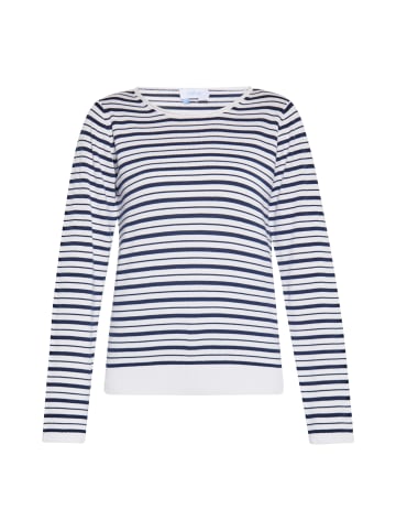 usha BLUE LABEL Pullover in WEISS MARINE