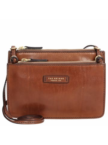 The Bridge Rustici - Schultertasche 21 cm in marrone