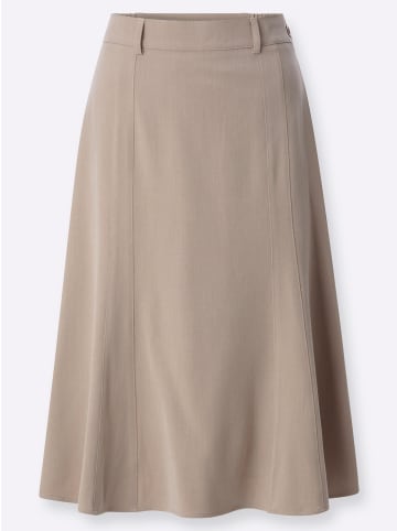 WITT WEIDEN Bahnenrock in sesam-meliert