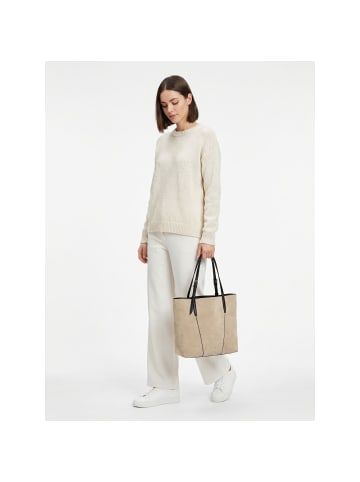 LIEBESKIND BERLIN Una Shopper Tasche Leder 37 cm in beige