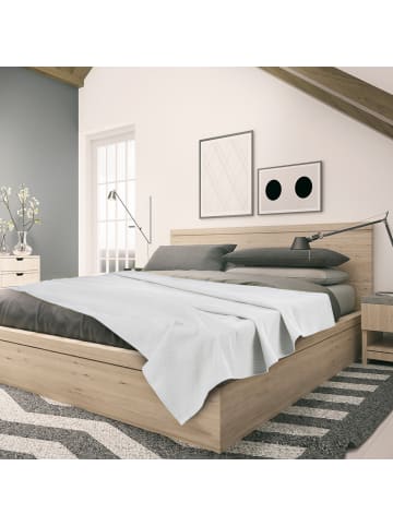 Setex Baumwolle, Waffelpiqué Sommerdecke in perle