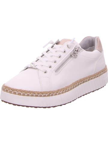 Tom Tailor Sneaker in white/marble