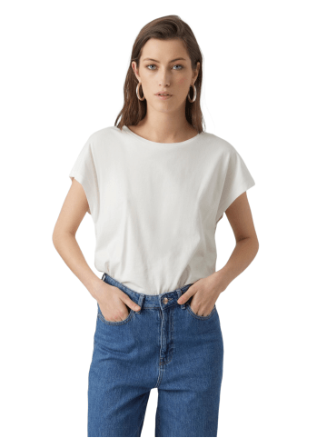 Vero Moda T-Shirt VMPIA in Weiß