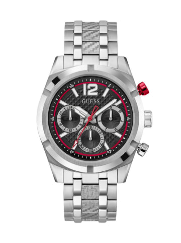 Guess Analoguhr für Herren in silber