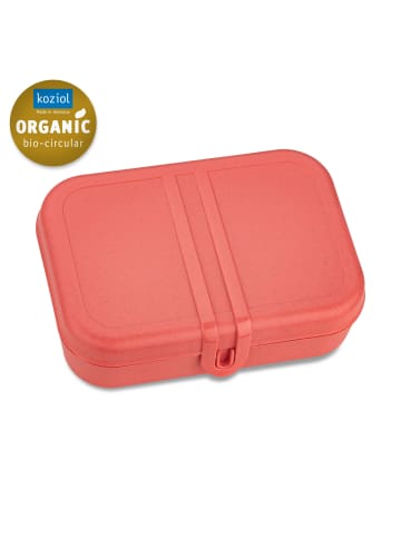 koziol PASCAL L * - Lunchbox mit Trennsteg in nature coral