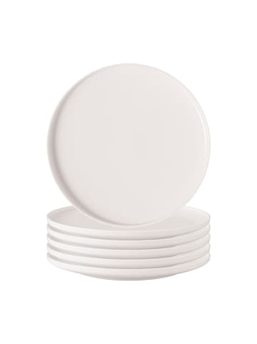 Villeroy & Boch 6er Set Speiseteller Afina ø 27,2 cm in weiß