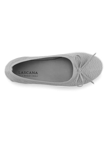 LASCANA Sneaker Ballerinas in grau