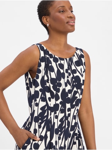 Vera Mont Kleid in marine ecru - 0001