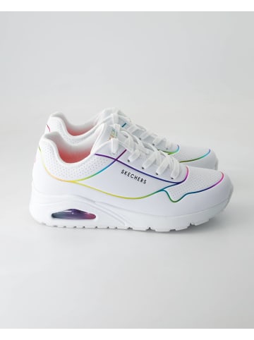 Skechers Sportliche Schnürschuhe in Weiß