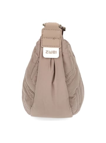 Zwei Cleo Umhängetasche 30 cm in mocca