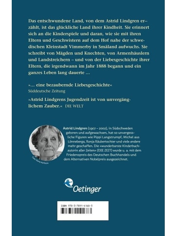 Oetinger Verlag Das entschwundene Land