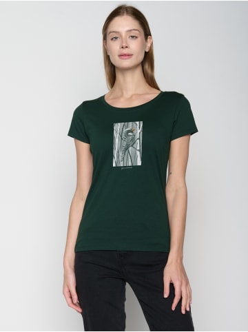 GreenBomb Loves Animal Sparrow Grass in Dunkel Grün