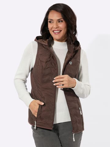 WITT WEIDEN Steppweste in schoko