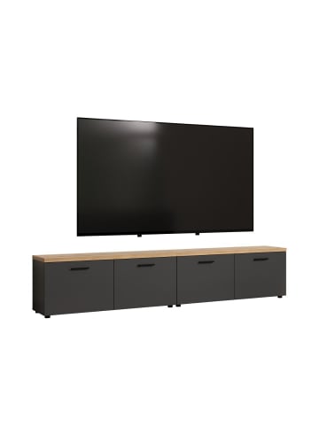ebuy24 TV Baggio Antrazit 240 x 40 cm