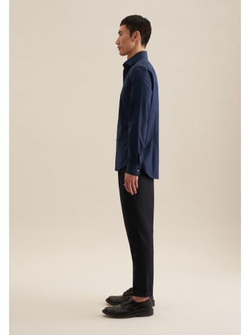 Seidensticker Business Hemd Slim in Dunkelblau