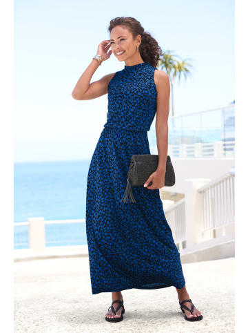 LASCANA Jerseykleid in schwarz blau