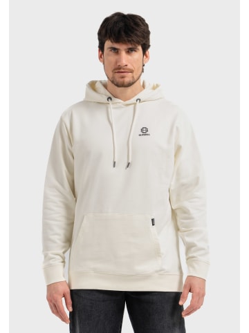 OLDSKULL Hoodie Basic Oldskull 25 Logo in Off White