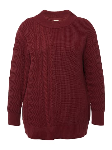 Ulla Popken Pullover in beere