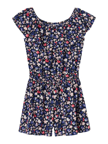 name it Playsuit - Lässiger Overall, markantes Muster in Blau