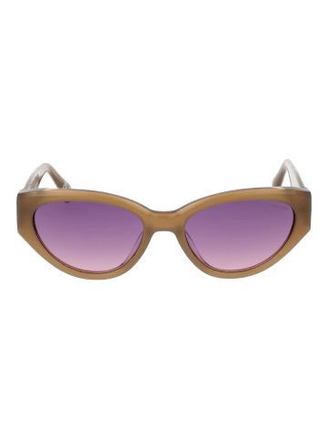 Superdry Frauen Sonnenbrille Katzenauge Braun