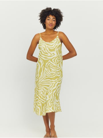 MAZINE Midikleid Amaya Printed Dress in celery green/printed