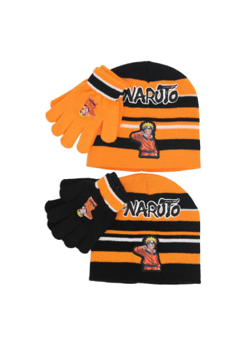Naruto Naruto Mützen- und Handschuhset – Halte Deine Kleinen Ninja-Warm! in schwarz