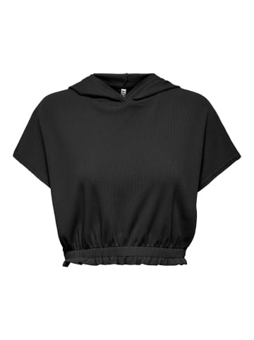 JACQUELINE de YONG Kapuzen Hoodie Sweat T-Shirt JDYSHINE in Schwarz