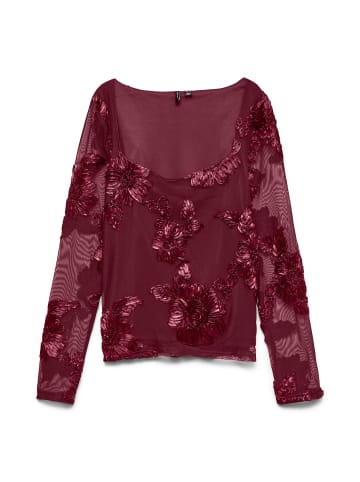Vero Moda Top in Tawny Port