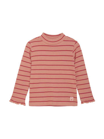 Noppies Langarmshirt Paulding in Stripe Pattern Pink
