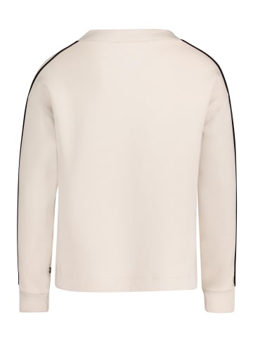 Betty Barclay Sweatshirt mit Stehkragen in Weiß/Schwarz