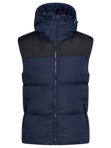 behype Puffer Weste MGLROLLIN-PANEL in dunkelblau