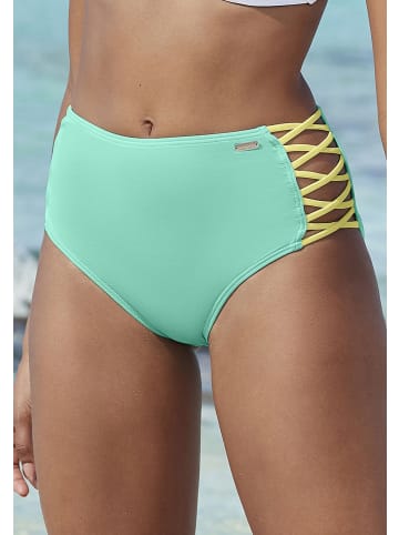Venice Beach Highwaist-Bikini-Hose in mint