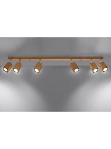 Nice Lamps Deckenleuchte SONA 6 Eiche holz (L)120cm (B)5cm (H)20cm