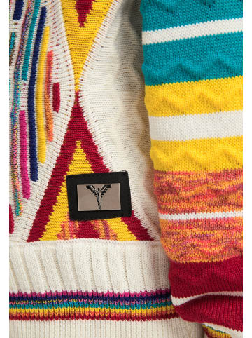 Carlo Colucci Strickpullover Carriero in Weiß